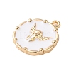 Zinc Alloy Enamel Pendants ENAM-Z011-02G-A-2