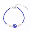 Glass Seed Beaded Bracelets BJEW-JB05967-02-1
