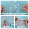 Polyester Tassel Lace Trim SRIB-WH0011-251A-02-4