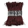 10 Skeins 12-Ply Metallic Polyester Embroidery Floss OCOR-Q057-A18-1