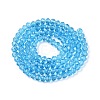 Glass Beads Strands EGLA-A044-T4mm-D08-3