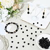 1 Strand Natural Black Onyx Beads Strands G-PA0002-32-4