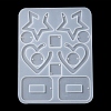 Mixed Shape Pendant & Links Silicone Molds DIY-YW0006-71-1