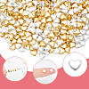 500Pcs 2 Colors Alloy Beads FIND-SP0002-21-6