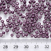 12/0 Baking Paint Glass Round Seed Beads SEED-S036-01A-18-3