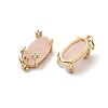 Faceted Natural Rose Quartz Pendants X-KK-Z137-14G-01-2