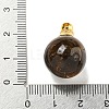 Natural Tiger Eye Perfume Bottle Pendants G-K338-22G-07-3