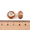 Transparent Glass European Beads GPDL-N004-D14mm-A06-3