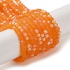 Transparent Glass Beads Strands EGLA-A044-T1mm-MB25-1