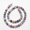 Natural Druzy Geode Agate Bead Strands G-K166-09-10mm-09-2