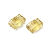 2-Hole Transparent Glass Seed Beads SEED-S023-30B-24-2