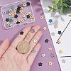 60Pcs 5 Colors 304 Stainless Steel Beads STAS-UN0039-52-4
