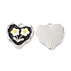 Alloy Enamel Pendants ENAM-D050-12P-2