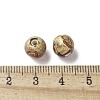 Handmade Gold Foil Glass Beads LAMP-P068-14D-2