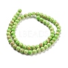 Synthetic Imperial Jasper Beads Strands G-E568-01A-01-2