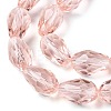 Transparent Glass Beads Strands EGLA-N013-T10mm-D22-3