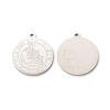 Non-Tarnish 304 Stainless Steel Pendants LS-STAS-A074-03C-P-1