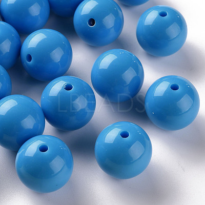 Opaque Acrylic Beads MACR-S370-C20mm-9-1