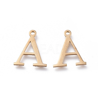304 Stainless Steel Charms STAS-L263-01G-1