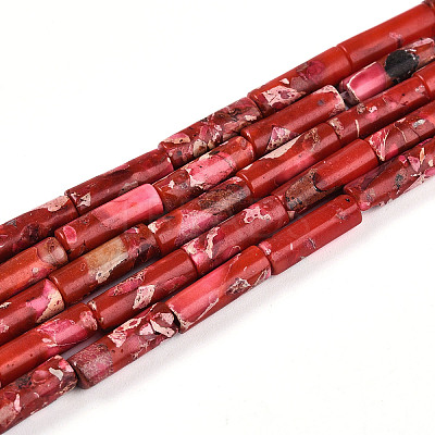 Synthetic Imperial Jasper Beads Strands X-G-S322-002C-1-1