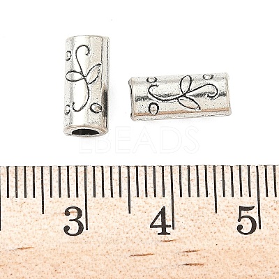 Tibetan Style Alloy Beads TIBEB-L008-09AS-1