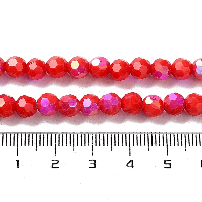 Opaque Glass Beads Strands EGLA-A035-P6mm-L03-1