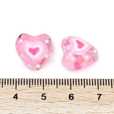 Handmade Lampwork Beads Strands LAMP-R004-06A-03-1