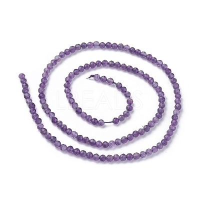 Natural Amethyst Beads Strands G-F619-12-2mm-1