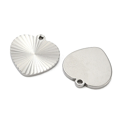 304 Stainless Steel Pendants STAS-C167-08A-P-1