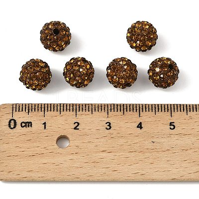 Pave Disco Ball Beads RB-H258-10MM-220-1