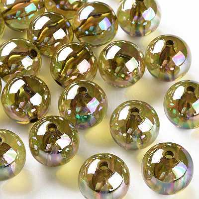 Transparent Acrylic Beads MACR-S370-B20-737-1