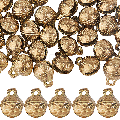 Brass Bell Pendants KKB-FH0001-01A-1