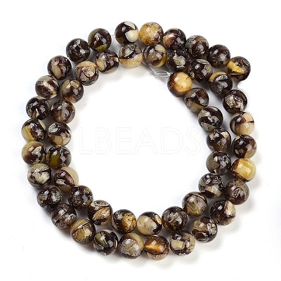 Sythetic Amber Beads Strands X1-G-M199-02E-1
