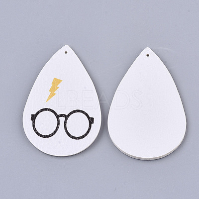 PU Leather Big Pendants FIND-R072-10-B08-1