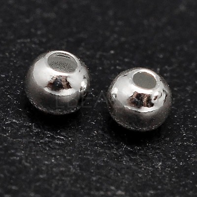 925 Sterling Silver Beads X-STER-F012-01H-1