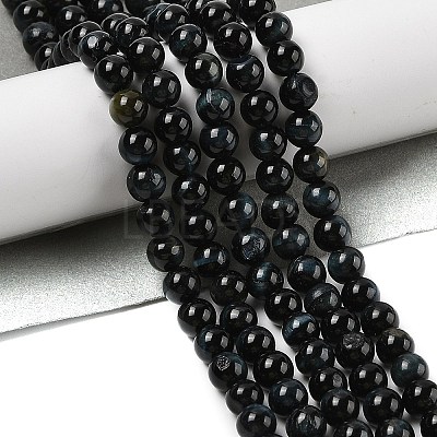 Grade AB Natural Tiger Eye Beads Strands LS-G-B133-A02-6MM-03-1