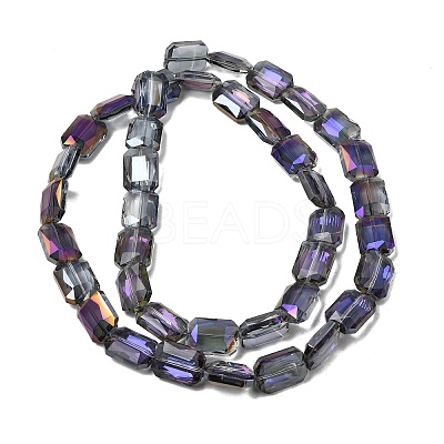 Electroplated Glass Beads EGLA-H002-A-15-1