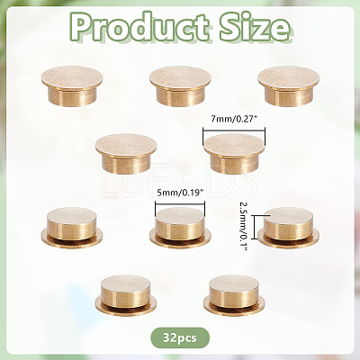 Brass 3D Nail Art Rotary Bearing for Nail Art Designs MRMJ-WH0091-26A-1