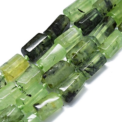 Natural Prehnite Beads Strands LS-G-O170-144-1