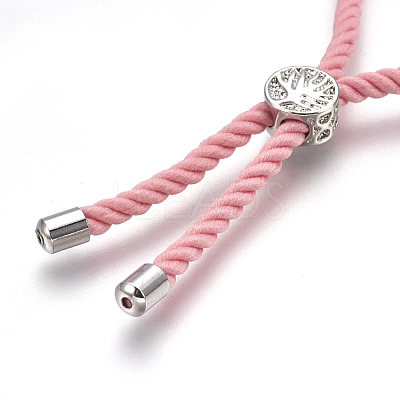 Cotton Cord Bracelet Making KK-F758-03D-P-1
