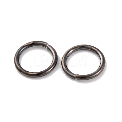 Brass Saw Cut Open Jump Rings KK-G514-01G-B-1
