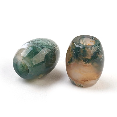 Natural Indian Agate European Beads G-F580-A02-1