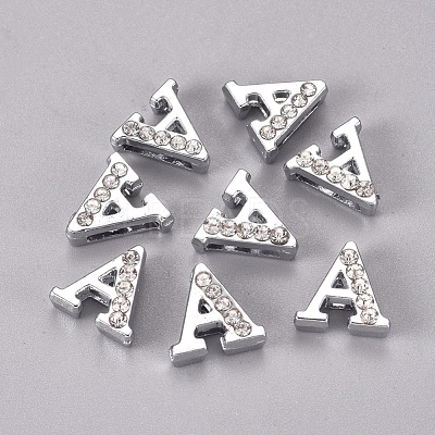 Alloy Slide Charms PALLOY-WH0066-21A-1