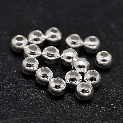 925 Sterling Silver Beads X-STER-F012-01E-1