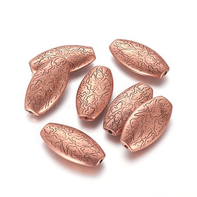 CCB Plastic Carved Beads CCB-J029-33R-1