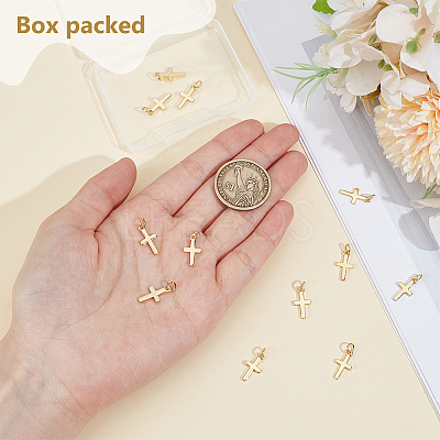 12Pcs Brass Pendants KK-BC0014-80G-1