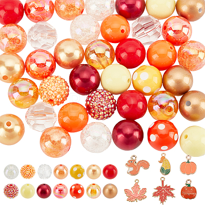 DIY Thanksgiving Day Jewelry Making Finding Kit DIY-PH0013-94-1