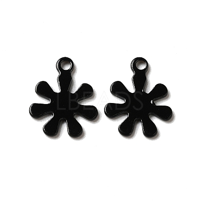 Spray Painted 201 Stainless Steel Charms STAS-I672-10A-1
