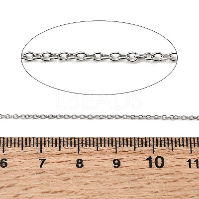 Tarnish Resistant 304 Stainless Steel Cable Chains CHS-Q001-09-100m-1