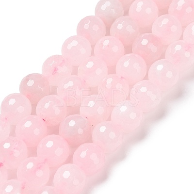 Natural Rose Quartz Beads Strands G-E571-07C-1